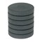 Richeson Tempera Cakes and Sets - Charcoal Metallic, Pkg of 6
